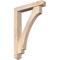 Ekena Millwork Imperial Arts and Crafts Smooth Bracket w/ Offset Brace, Douglas Fir, 5 1/2"W x 30"D x 42"H BKT0604X30X42IMP03SDF - alternate 1